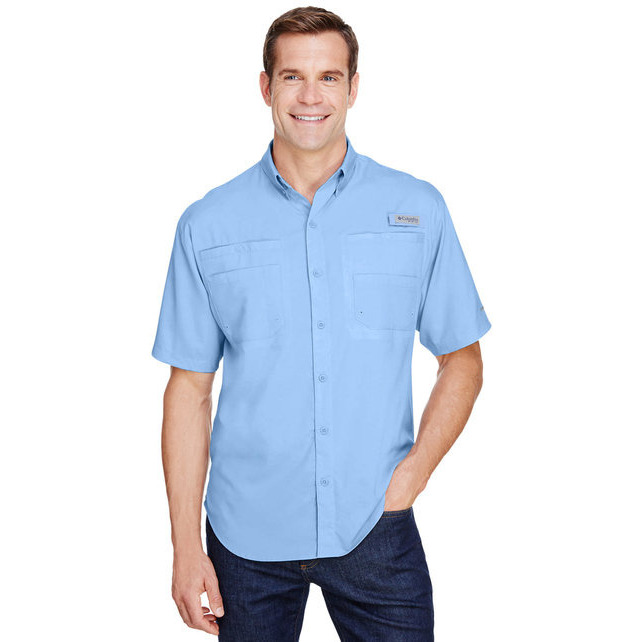 Mens TamiamiII Short-Sleeve Shirt - WHITE - M(D0102H7ZQQP)