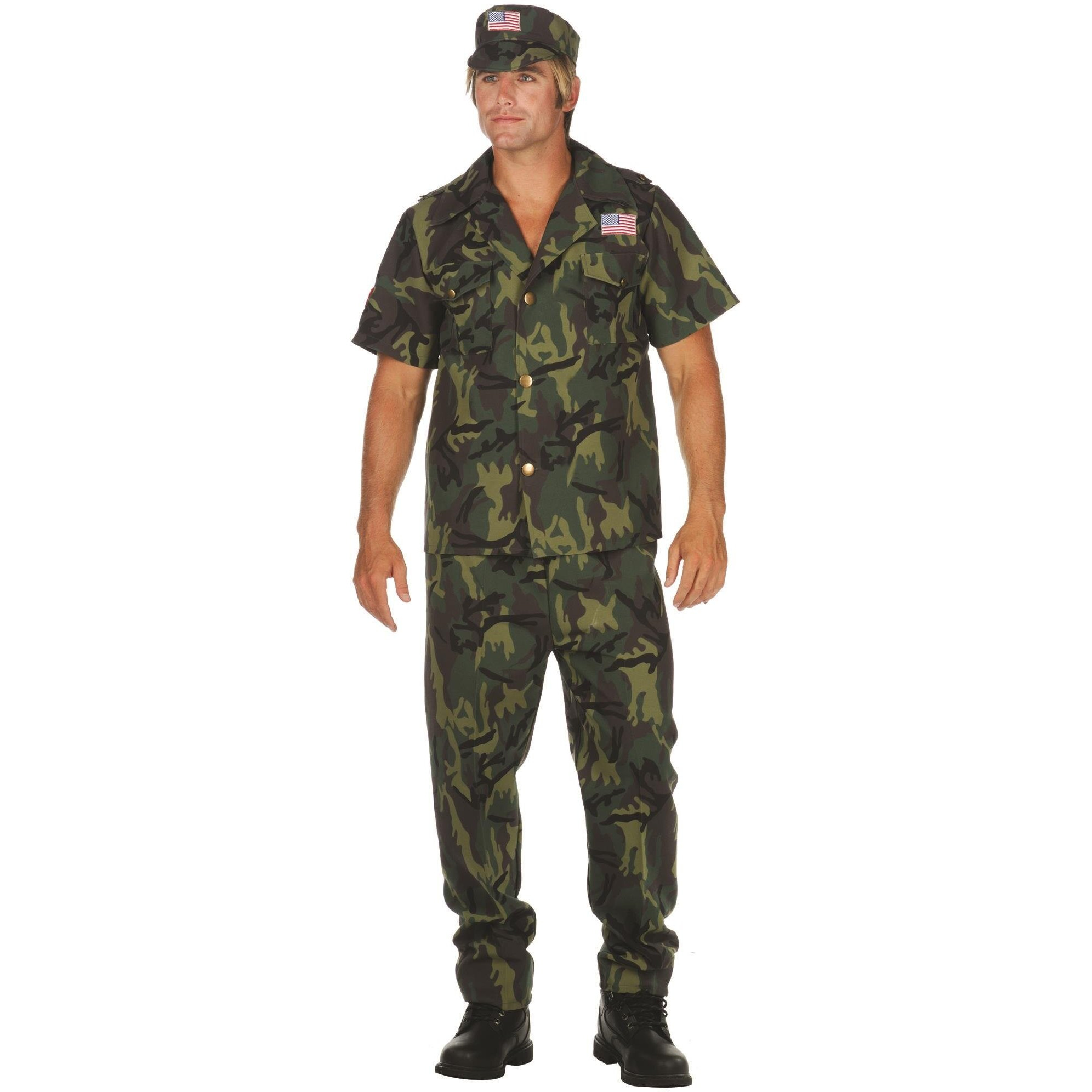 Men's  Cammando Camouflage S