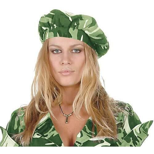 Adult Camoufalge Baret Green