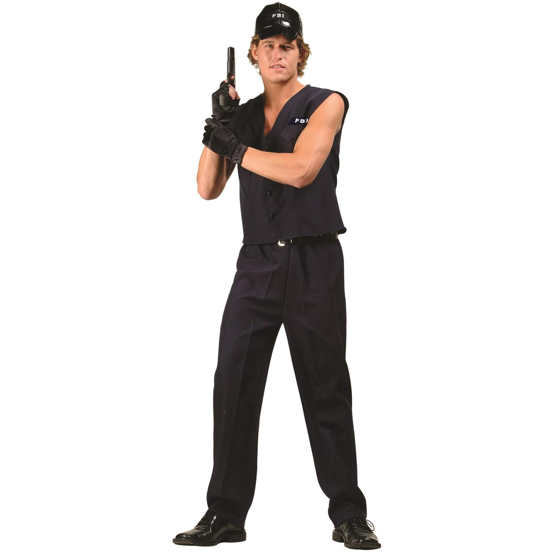 Men's Secret Agent  Black M