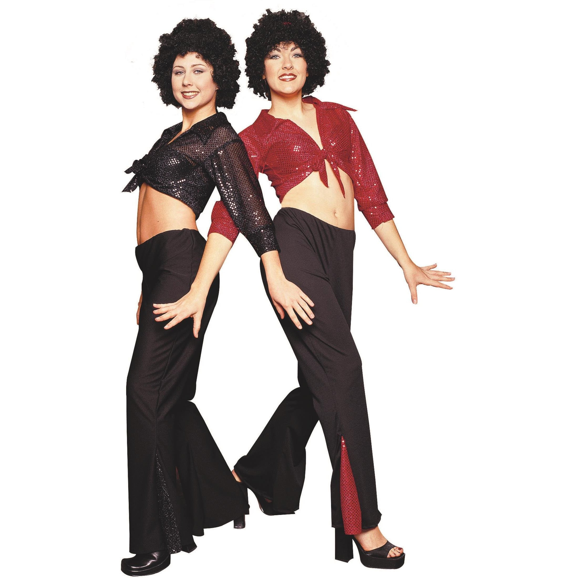 Adult 70's Disco Girl Silv OS