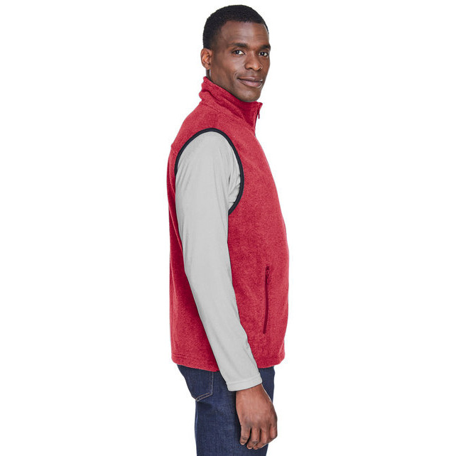 Adult 8 oz Fleece Vest - SAFETY ORANgE - S(D0102H76KZT)