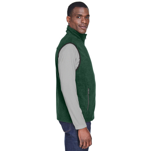 Adult 8 oz Fleece Vest - SAFETY ORANgE - S(D0102H76K88)