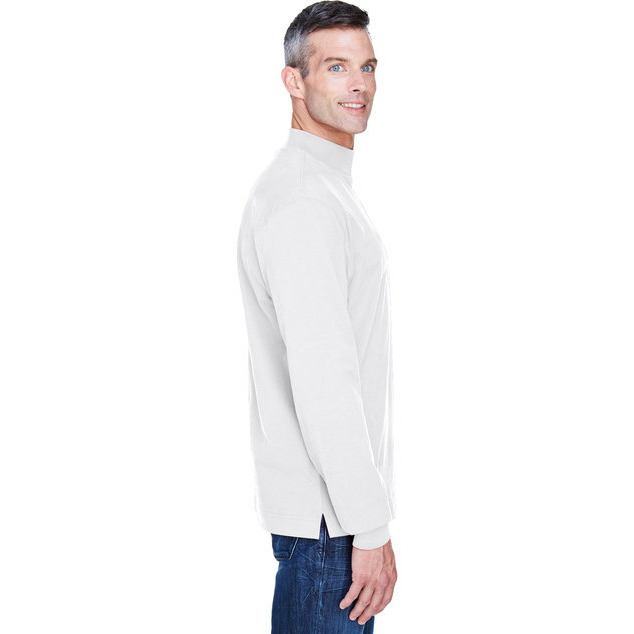 Adult Sueded cotton Jersey Mock Turtleneck - WHITE - XS(D0102H764EX)