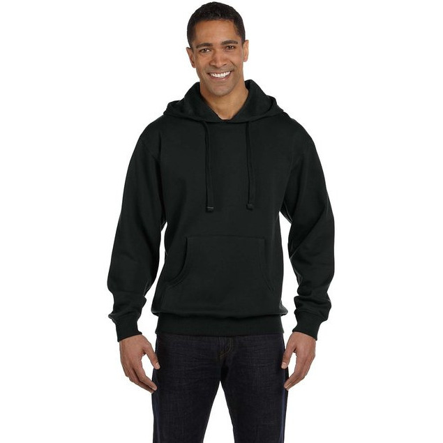 Adult OrganicRecycled Pullover Hooded Sweatshirt - BLAcK - 2XL(D0102H7ZQFP)