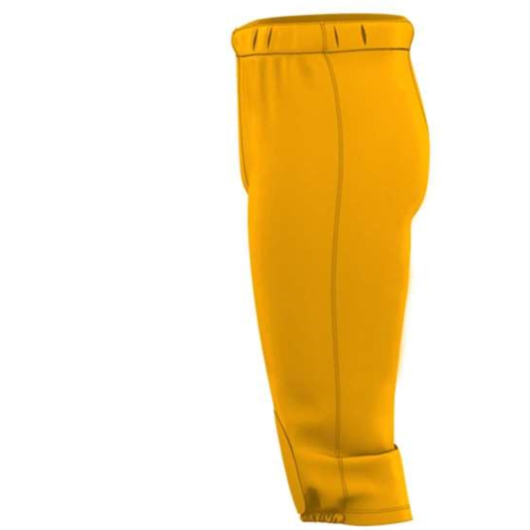 Alleson Athletic Youth Solo Series Integrated Football Pants - Gold, L