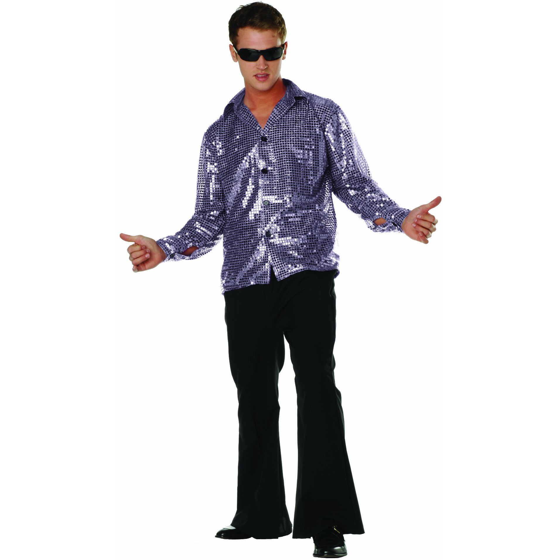Disco Inferno SilverShirt Ad M