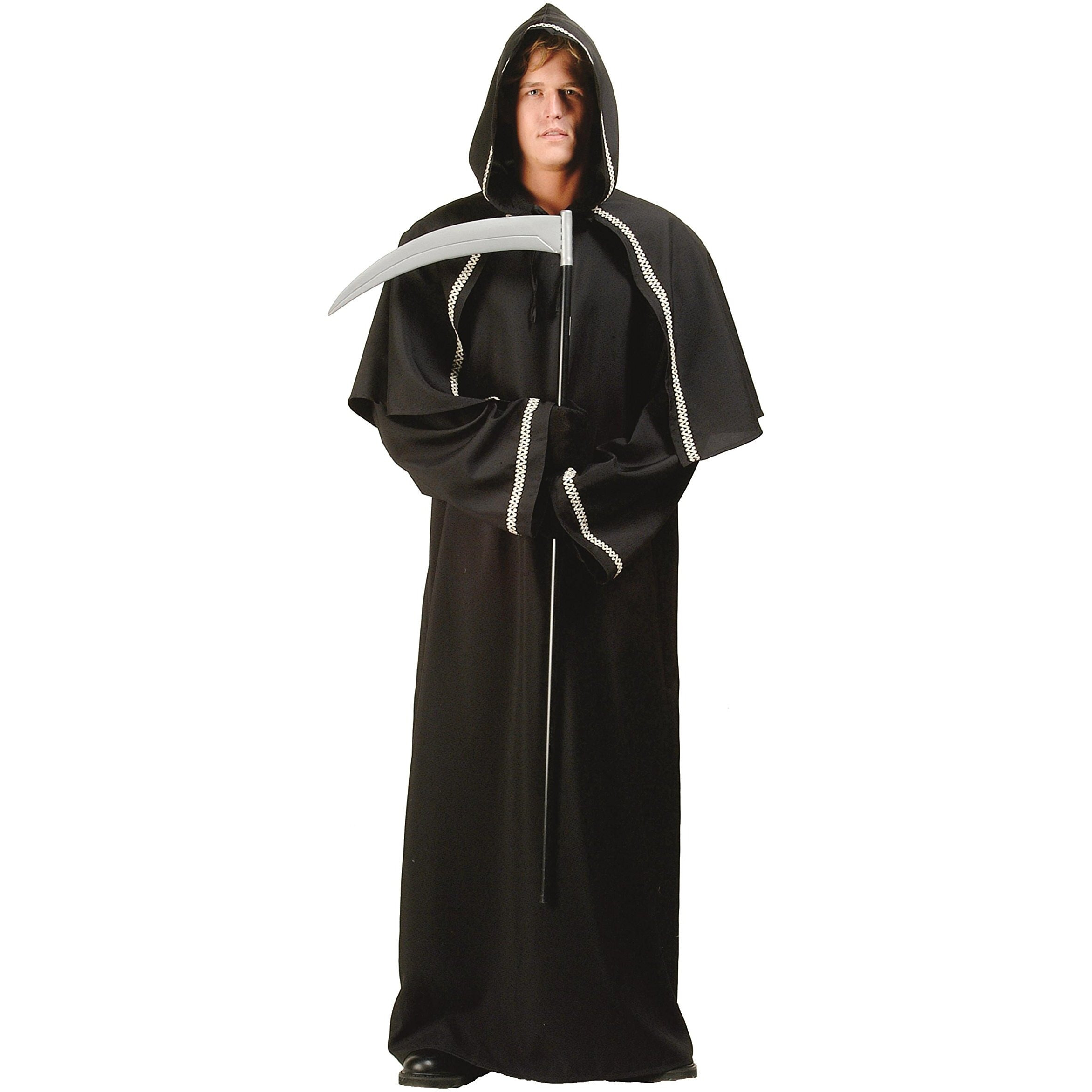 Medieval Monk Black Velvet