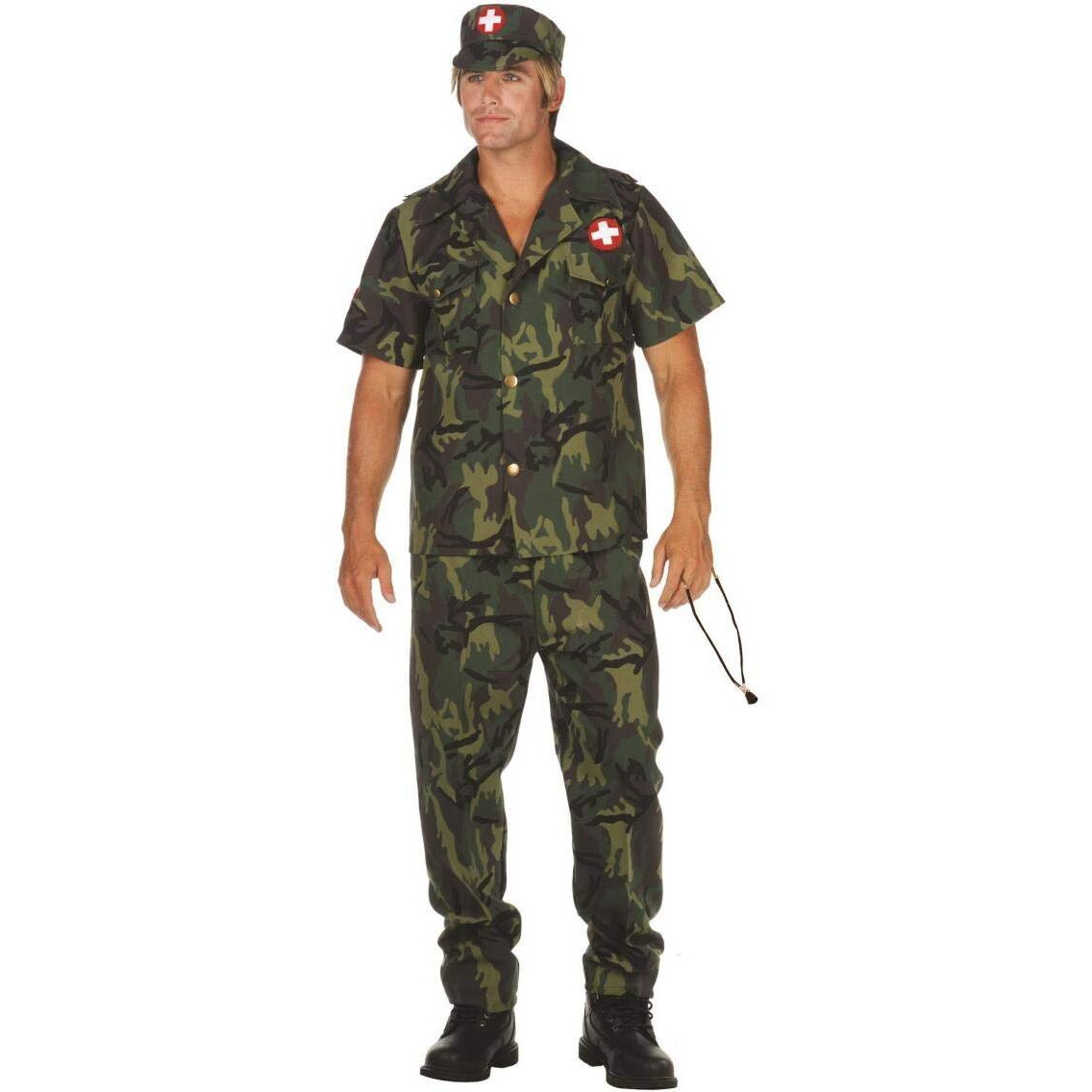 Men's Army Doctor Green M 36-3