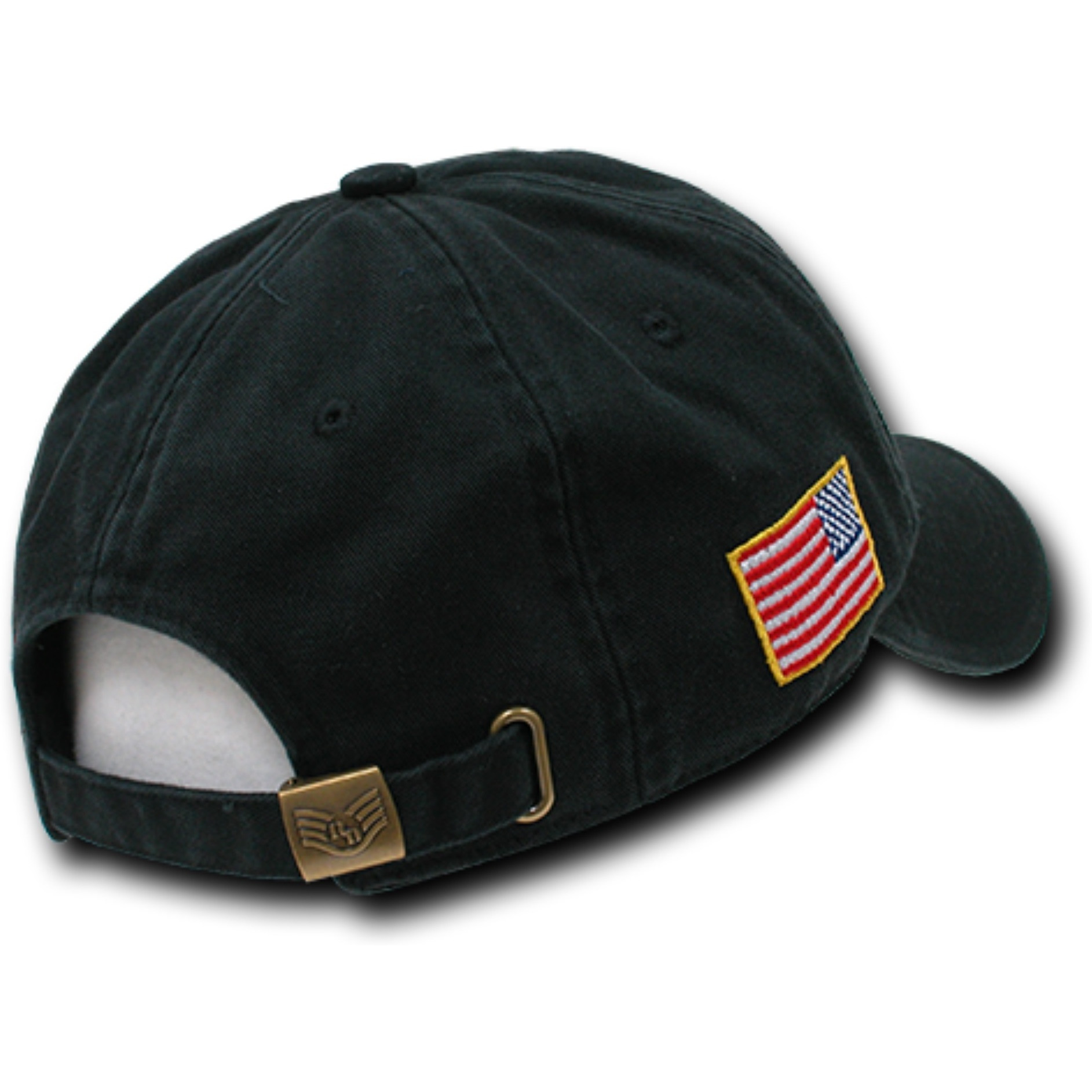 Dual Flag Raid Caps, Police, Blk