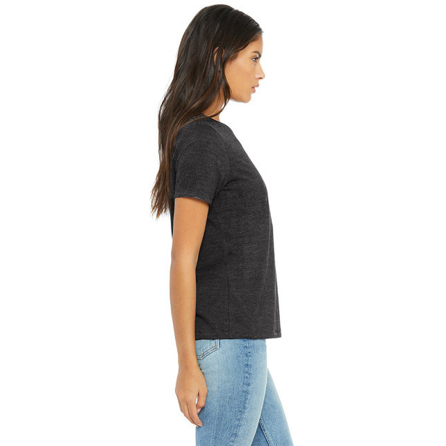 Ladies Relaxed Heather cVc Short-Sleeve T-Shirt - ATHLETIc HEATHER - S(D0102H78956)