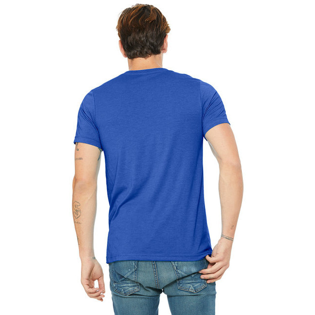 Unisex Jersey Short-Sleeve V-Neck T-Shirt - TRUE ROYAL - XS(D0102H78H82)