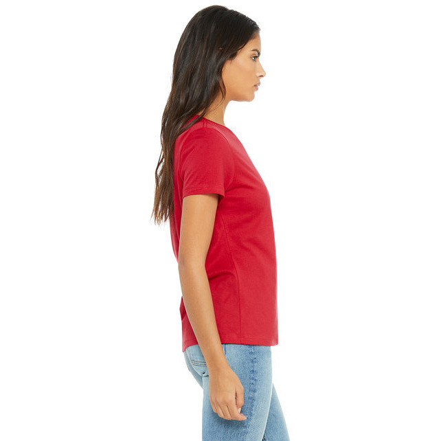 Ladies Relaxed Jersey Short-Sleeve T-Shirt - TEAM PURPLE - S(D0102H789QT)