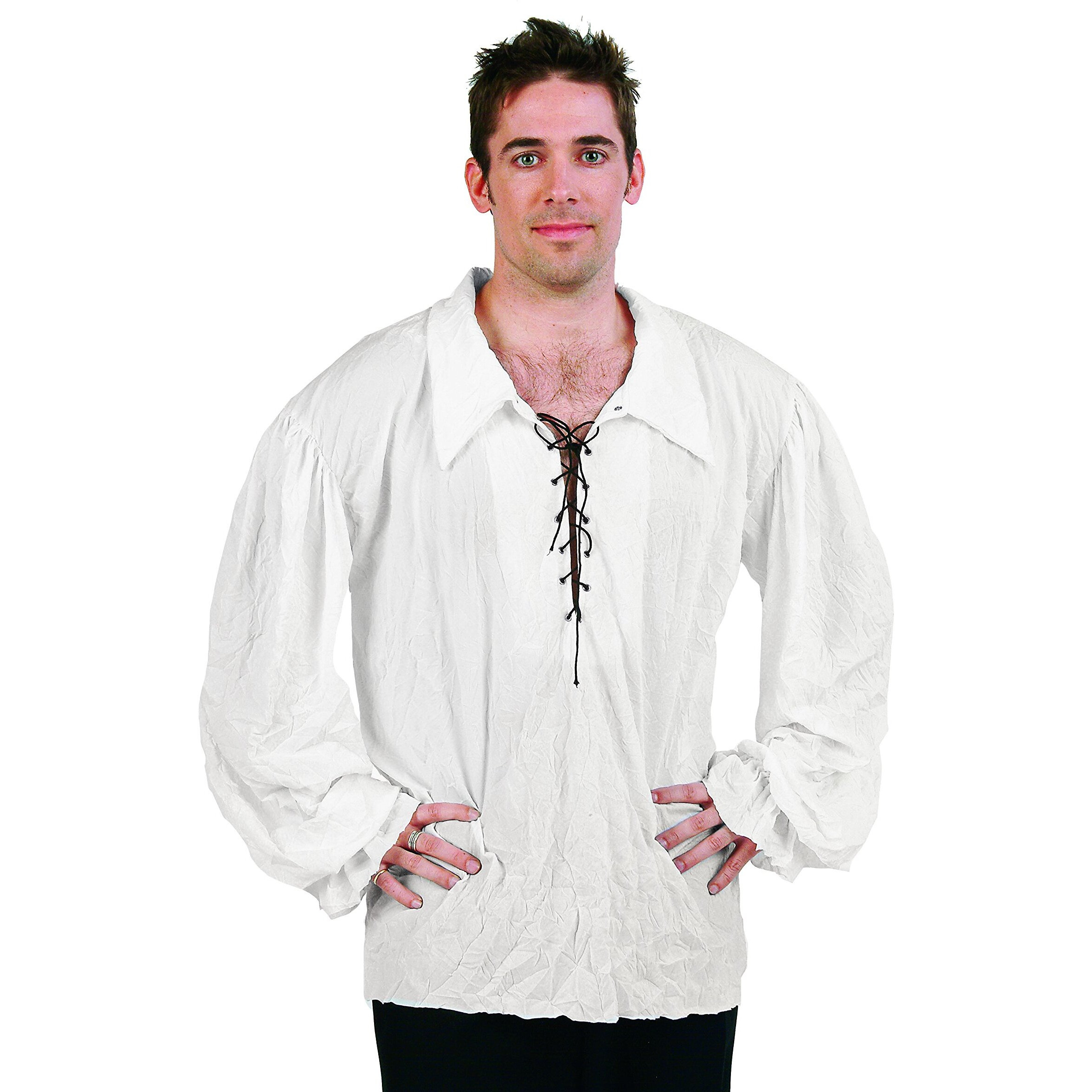 Mens Renaissance Shirt Ivory