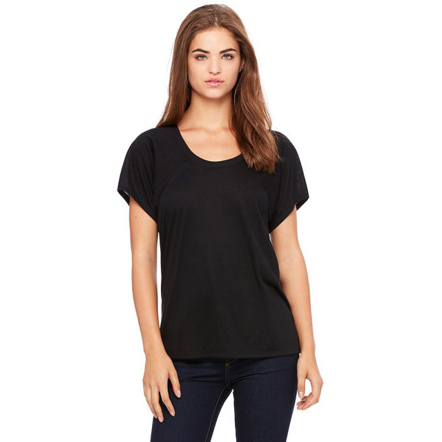 Ladies Flowy Raglan T-Shirt - WHITE - S(D0102H78S76)