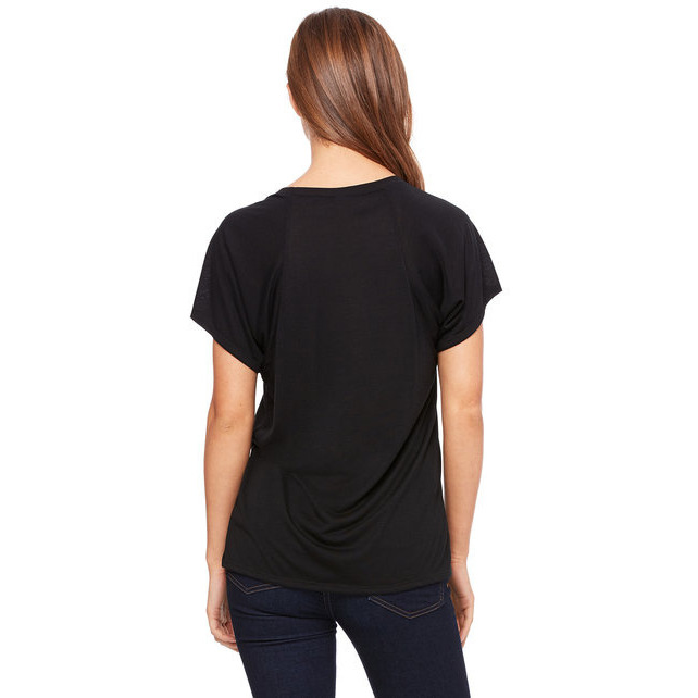 Ladies Flowy Raglan T-Shirt - WHITE - S(D0102H78S76)