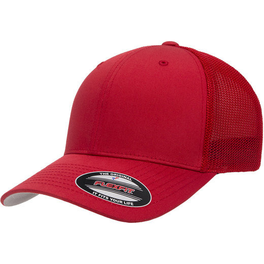 Adult 6-Panel Trucker cap - BLAcK - OS(D0102H7N5S2)