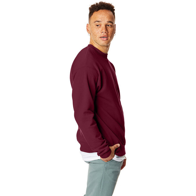 Unisex Ecosmart 5050 crewneck Sweatshirt - cARDINAL - S(D0102H7KFY8)