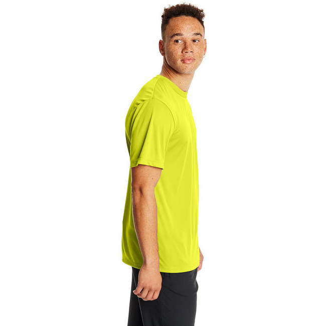 Adult cool DRI with FreshIQ T-Shirt - BLAcK - S(D0102HI38IU)