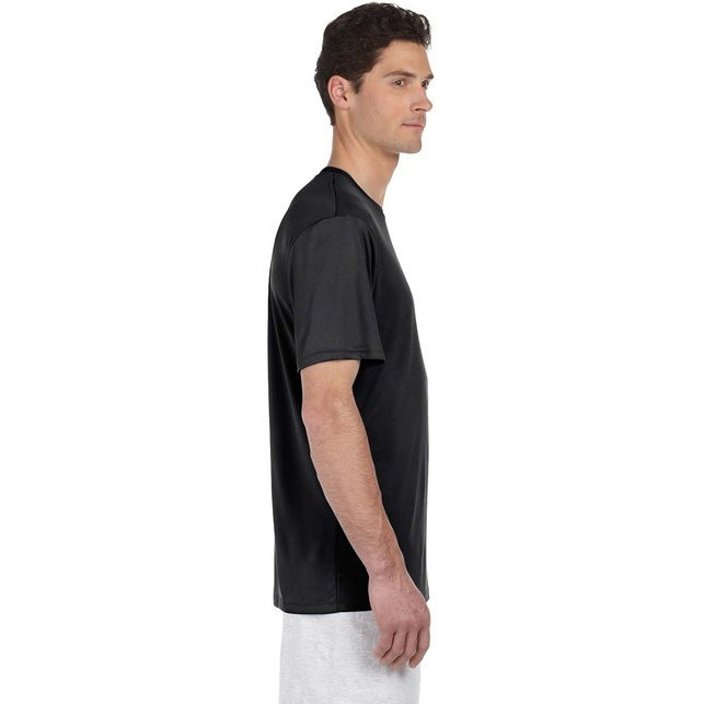 Adult cool DRI with FreshIQ T-Shirt - BLAcK - S(D0102HI3Z8W)