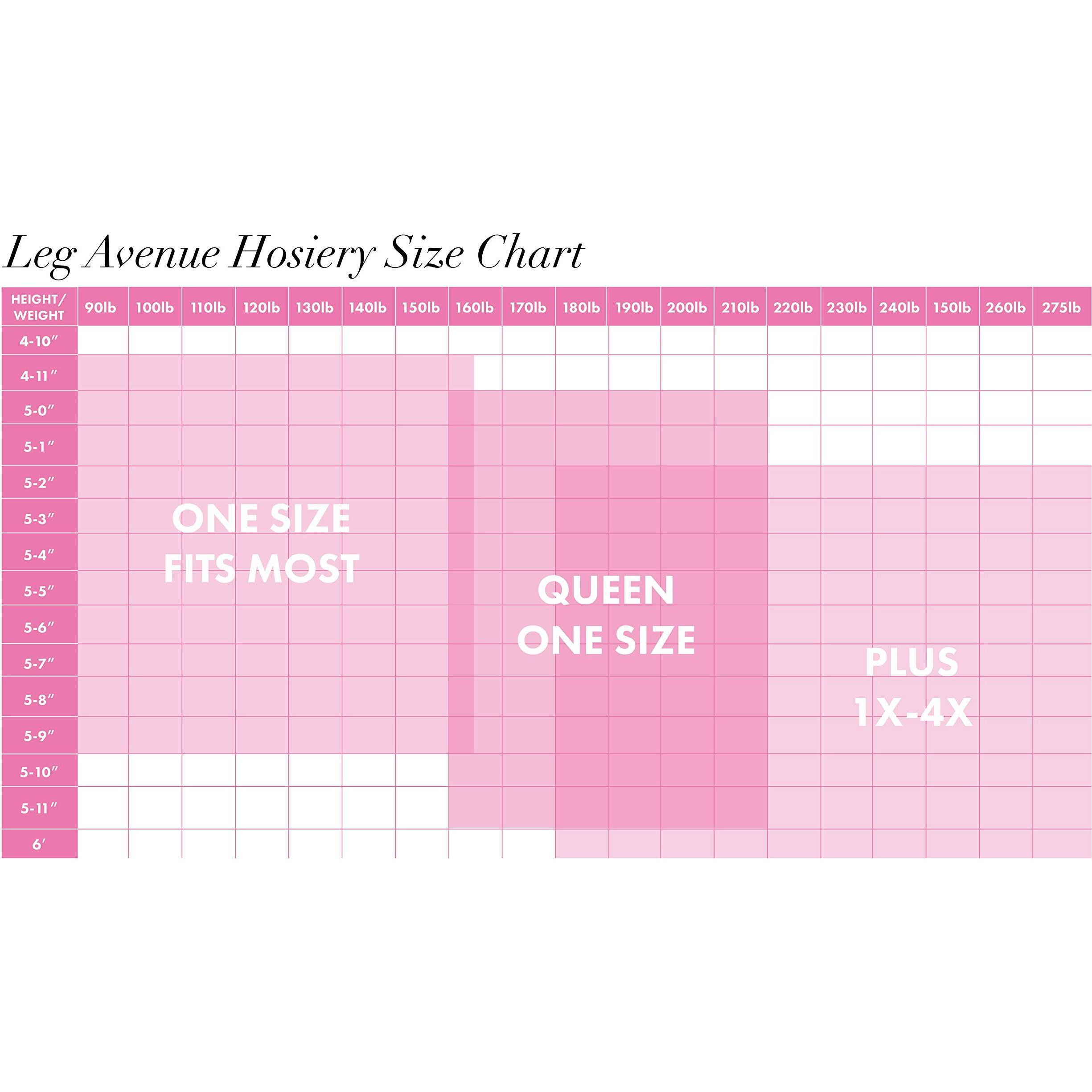 PLUS SIZE STRIPED TIGHTS PLUS SI WHITE/RED