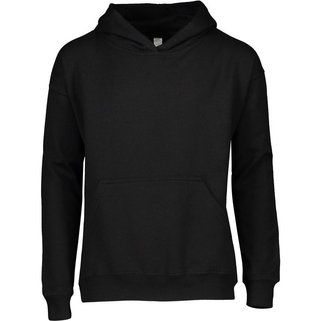 Youth Pullover Fleece Hoodie - BLAcK - XS(D0102H7M1HX)