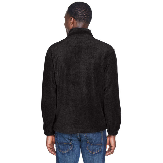 Adult 8 oz Quarter-Zip Fleece Pullover - BLAcK - S(D0102H7YH42)