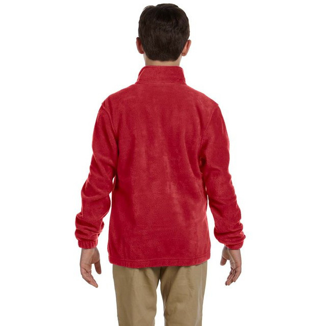 Youth 8 oz Full-Zip Fleece - SAFETY YELLOW - S(D0102H76TN8)