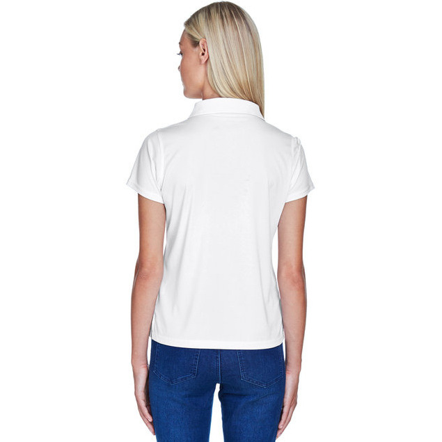 Ladies 4 oz Polytech Polo - WHITE - S(D0102H76N1X)