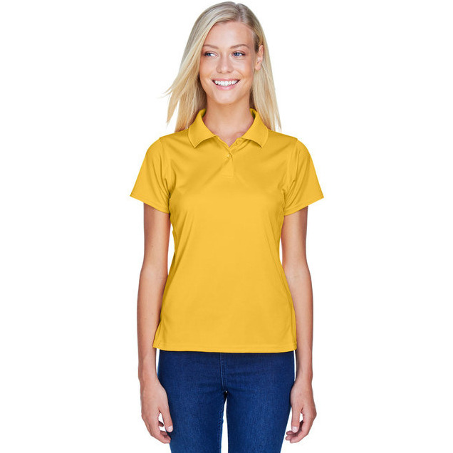 Ladies 4 oz Polytech Polo - WHITE - S(D0102H76NMT)