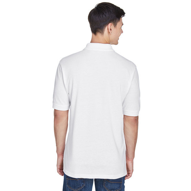 Mens 56 oz Easy BlendPolo - WHITE - XS(D0102H768VT)