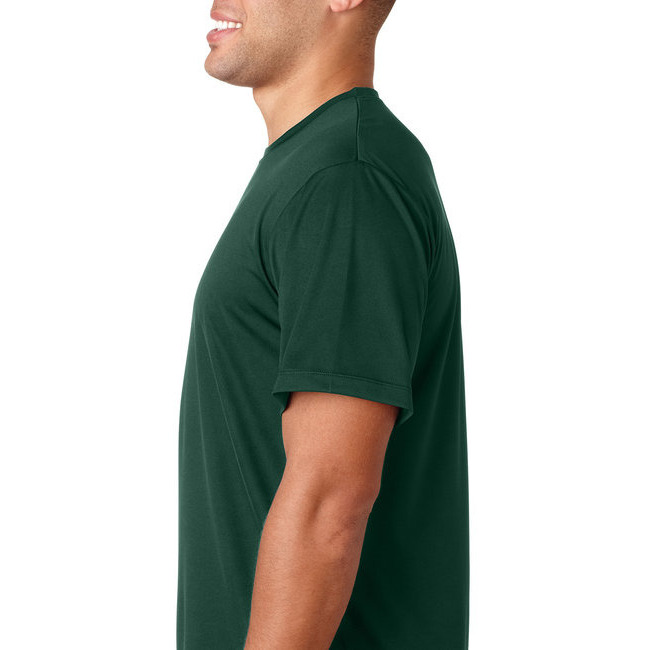 Adult cool DRI with FreshIQ T-Shirt - BLAcK - S(D0102HI38gU)