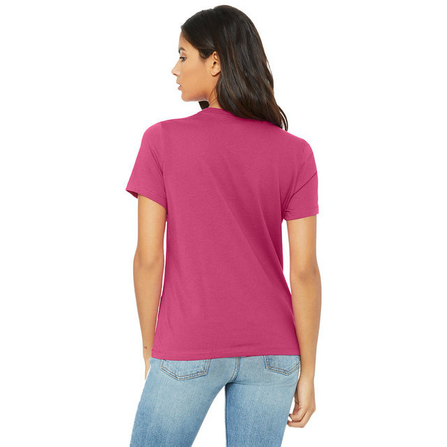 Ladies Relaxed Jersey Short-Sleeve T-Shirt - TEAM PURPLE - S(D0102H7WZ82)