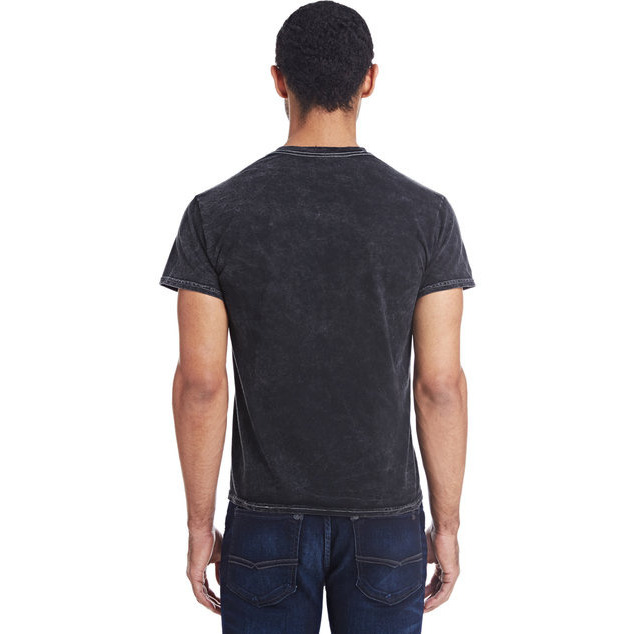 Adult 54 oz 100% cotton Vintage Wash T-Shirt - MINERAL BLAcK - S(D0102H78MVJ)