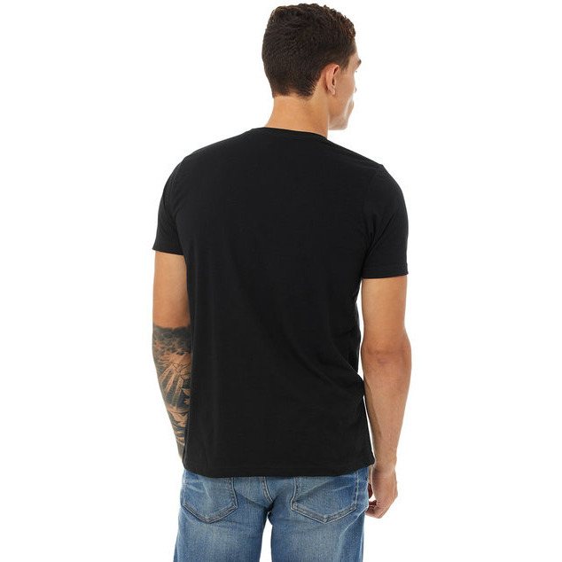 Unisex Poly-cotton Short-Sleeve T-Shirt - BERRY - S(D0102H7WJB2)