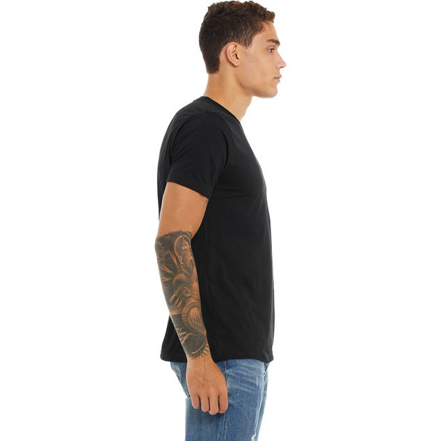 Unisex Poly-cotton Short-Sleeve T-Shirt - BERRY - S(D0102H7WJB2)