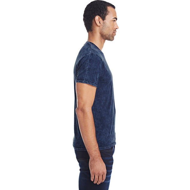 Adult 54 oz 100% cotton Vintage Wash T-Shirt - MINERAL BLAcK - S(D0102H78MJT)