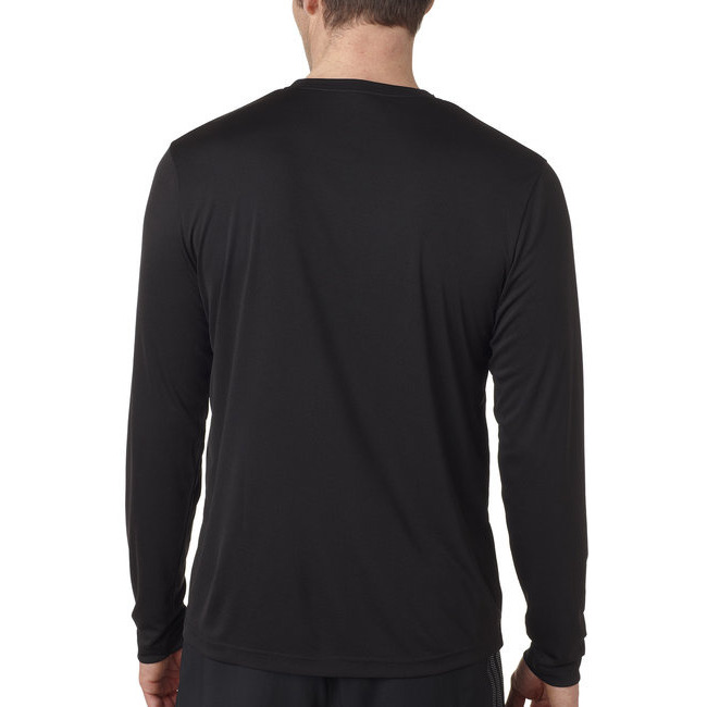 Adult cool DRI with FreshIQ Long-Sleeve Performance T-Shirt - BLAcK - S(D0102HI3FgW)