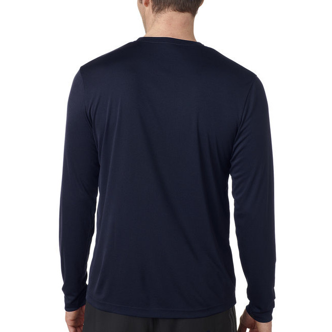 Adult cool DRI with FreshIQ Long-Sleeve Performance T-Shirt - BLAcK - S(D0102HI3FLA)