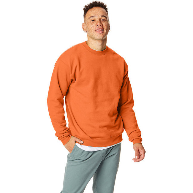 Unisex Ecosmart 5050 crewneck Sweatshirt - cARDINAL - S(D0102HI313U)