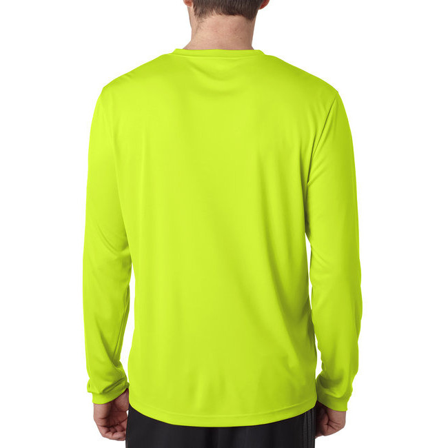 Adult cool DRI with FreshIQ Long-Sleeve Performance T-Shirt - BLAcK - S(D0102HI3F07)