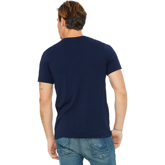 Mens Jersey Short-Sleeve Pocket T-Shirt - BLAcK - S(D0102H7W3IJ)