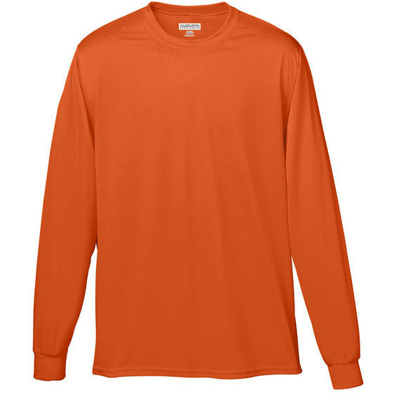 Adult Wicking Long-Sleeve T-Shirt - WHITE - L(D0102H7YSF8)