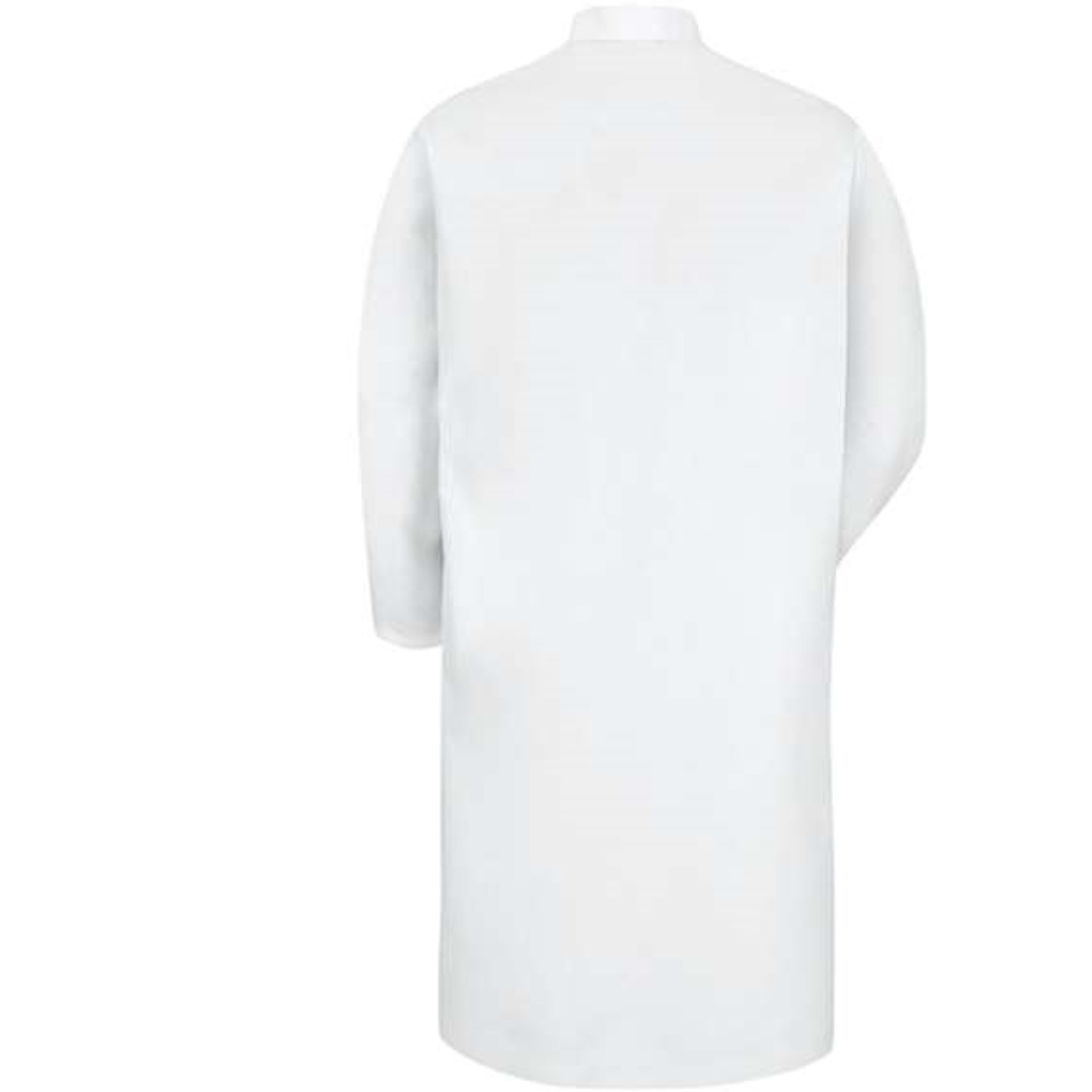 Red Kap Butcher Coat with Exterior Chest Pocket - White, XL