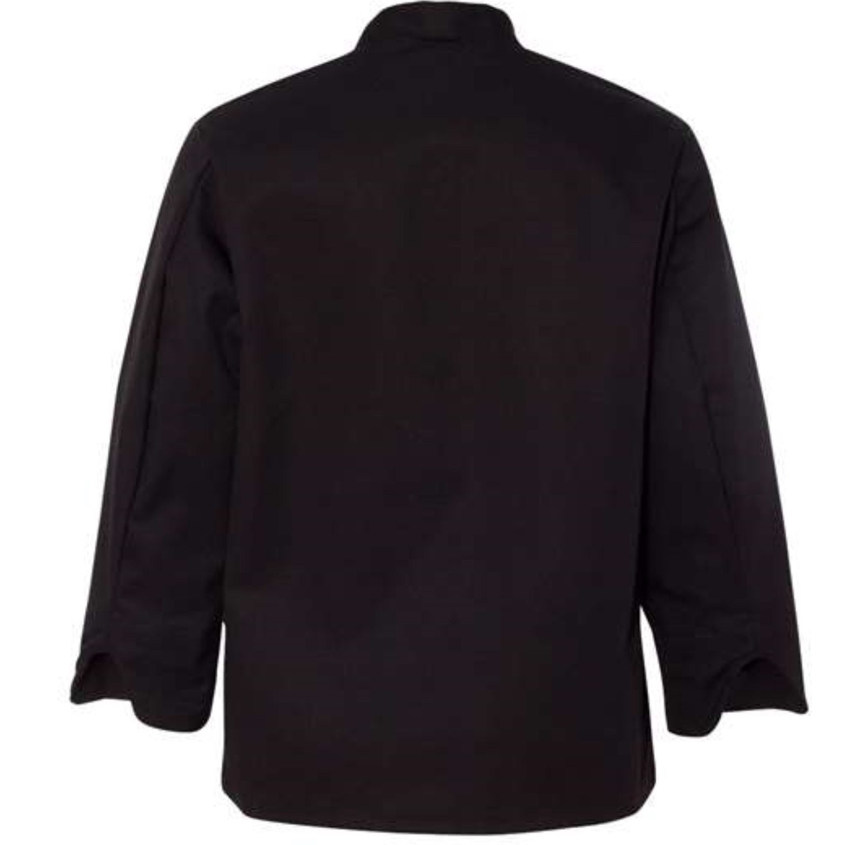 Chef Designs Black Traditional Chef Coat - Black, S