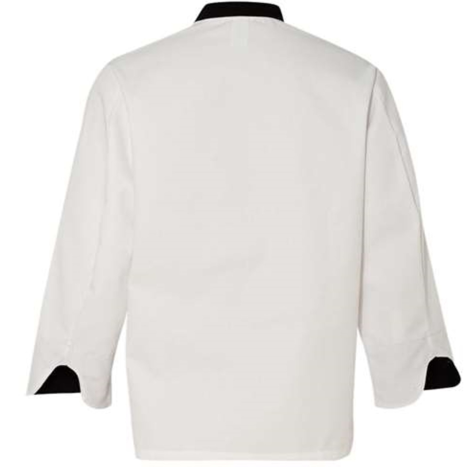 Chef Designs Garnish Chef Coat - White, L