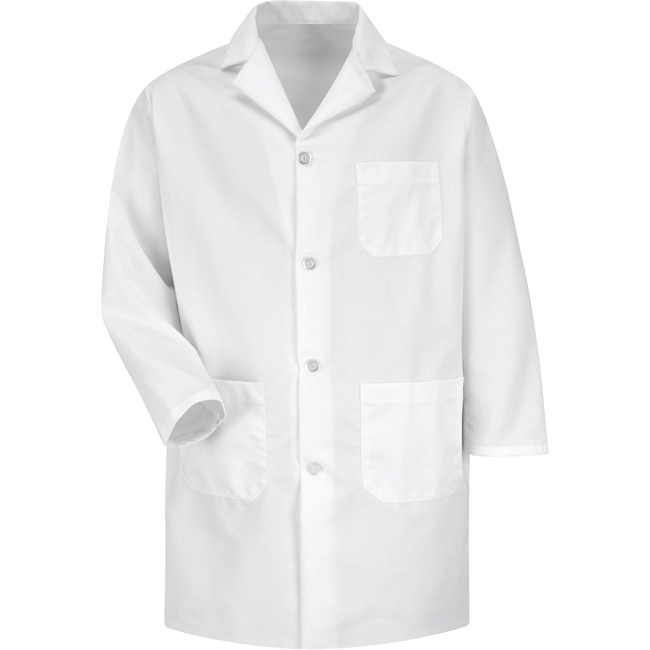 Red Kap Staff Coat - White, L