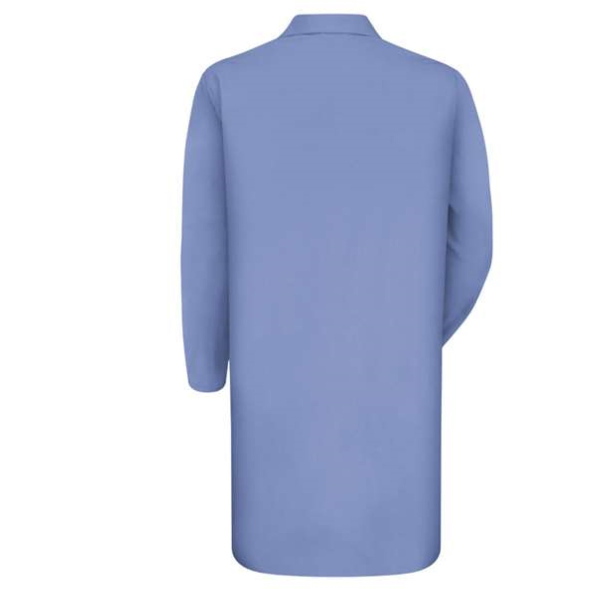 Red Kap Gripper Front Lab Coat - Light Blue, XL