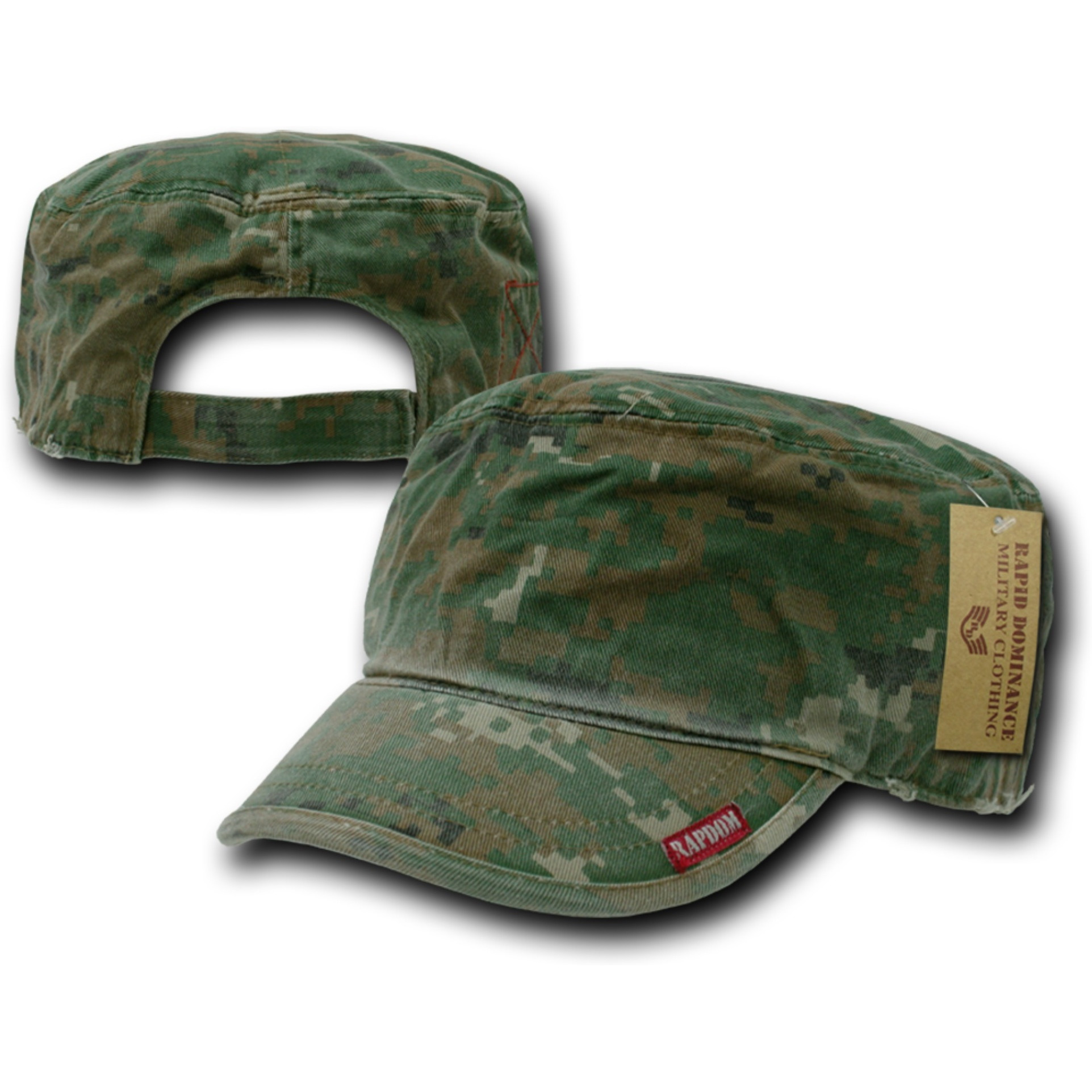 Adjustable Patrol Caps, Woodland Digital