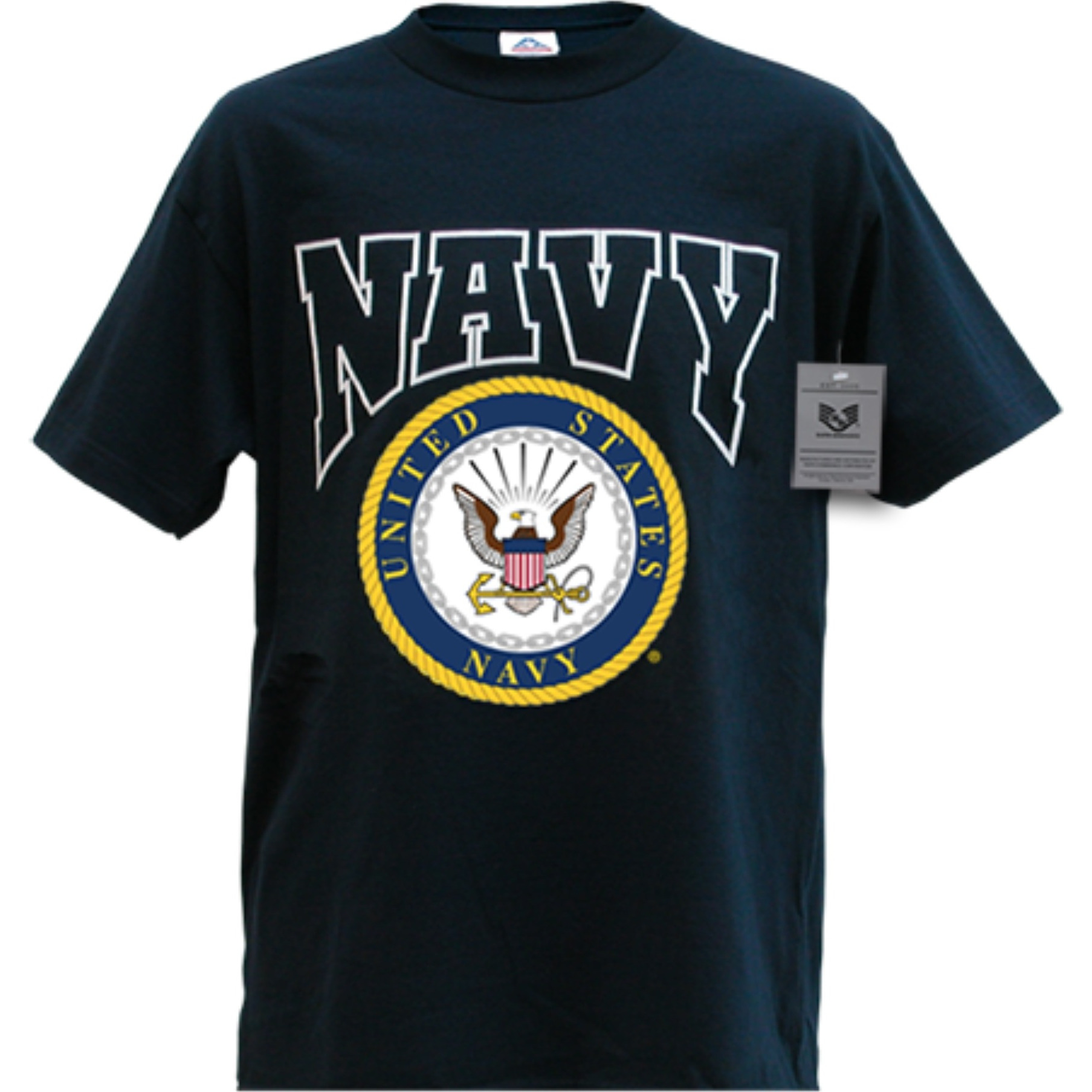 Classic Military T's, Navy, Navy, M